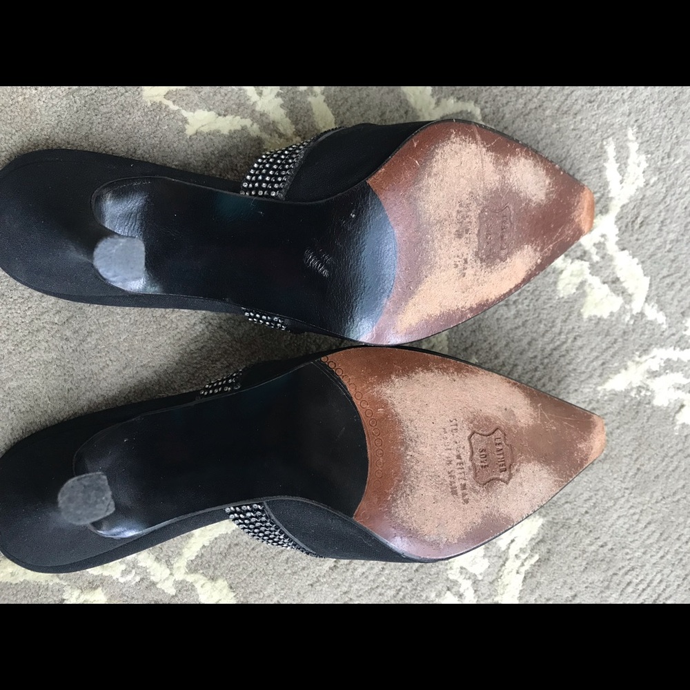 Stuart Weitzman black elegance shoes - Picture 6 of 7